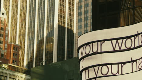 Cityscape-New-York-City-Times-Square-Advertisement-on-Digital-Screen