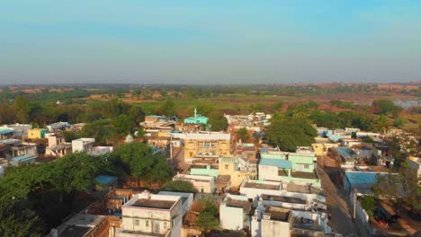 A-glimpse-of-a-small-village-located-in-Andhra-Pradesh,-India