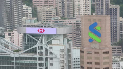 British-multinational-banking-and-financial-services-holding-companies-HSBC-headquarter-offices-located-in-Hong-Kong's-financial-district