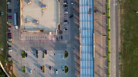 Editorial-aerial-footage-of-the-Buc-ee's-in-Denton-Texas