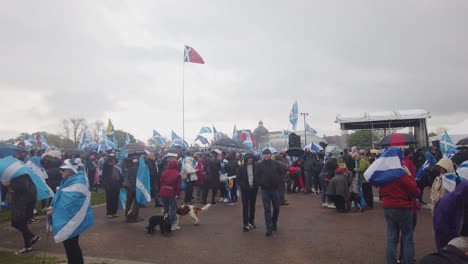 The-awful-weather-at-a-pro-independence-march-in-Glasgow