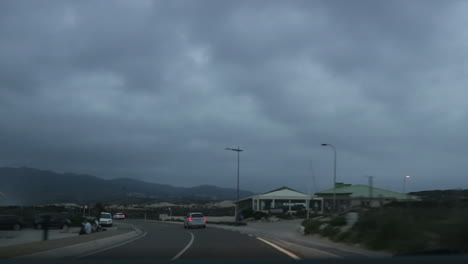 Autofahrt-Am-Nachmittag-Auf-Der-Guincho-Straße-An-Der-Portugiesischen-Küste