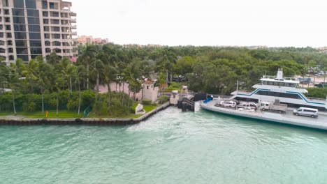 Fisher-Island---Drone-Aerial-Footage---Miami,-Florida