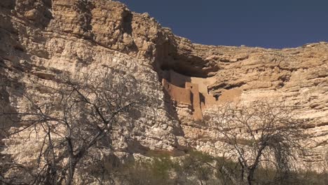 View-Of-Montezuma-Castle-National-Monument-In-Arizona