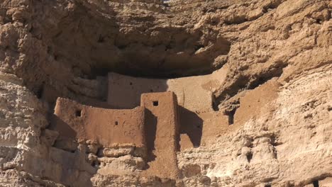 Vista-Del-Monumento-Nacional-Del-Castillo-De-Montezuma-En-Arizona