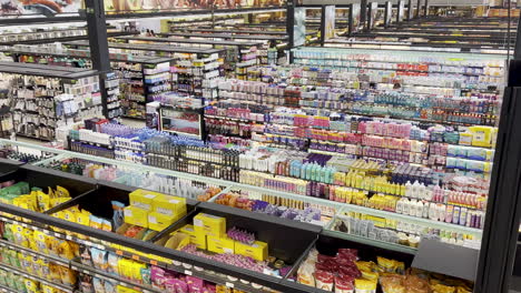 Upper-inside-view-of-a-large-supermarket