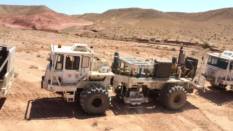 Aerial-Seismic-vibrator-truck-vibroseis-for-land-seismic-survey-for-oil-and-gas-exploration