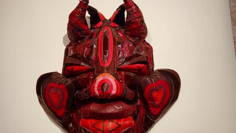Tau-Lewis-Masks-on-59th-Venice-Biennale-2022,-Arsenale