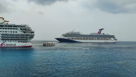 Cinematic-view-of-Carnival-cruise-ship-sailing-|Dazzling-spectacle-of-Carnival-cruise-ships-docked-in-Mexico-captured-in-a-mesmerizing-cinematic-view-|-A-must-have-for-travel-and-adventure-enthusiasts