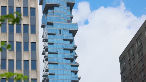 Pan-Down-Shot-Of-56-Leonard-Street-Located-In-Neighbourhood-Of-Tribeca-In-Manhattan