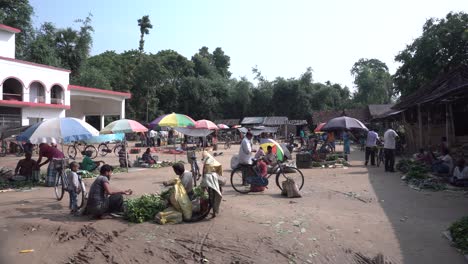 Stock-footage-of-Indian-village-market