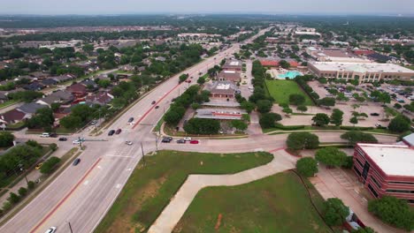 Imágenes-Aéreas-Editoriales-Del-Montículo-De-Flores-De-Texas.