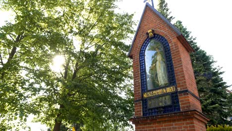 The-place-of-apparitions-in-Gietrzwałd,-Shrine-of-Our-Lady