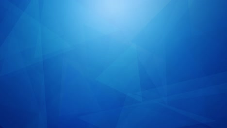 Abstract-blue-background-4k-video-backdrop-with-moving-and-rotating-triangle-shapes-geometric-forms