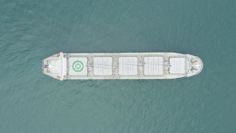 Self-unloading-bulk-carrier-AGIA-MONI-at-Rio-De-La-Plata-anchorage