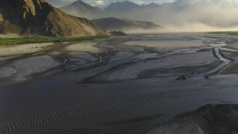 Drone,-Skardu-Valley-located-in-Gilgit-Baltistan,-Pakistan