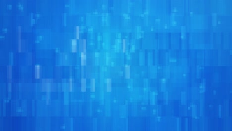 Abstract-blue-background-4k-digital-animation,-flickering-geometric-shapes