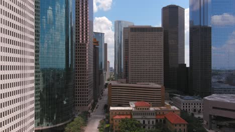 Antena-De-Edificios-En-El-Centro-De-Houston