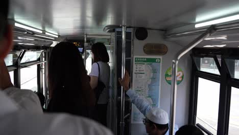 Innerhalb-Der-Straßenbahn-In-Hongkong