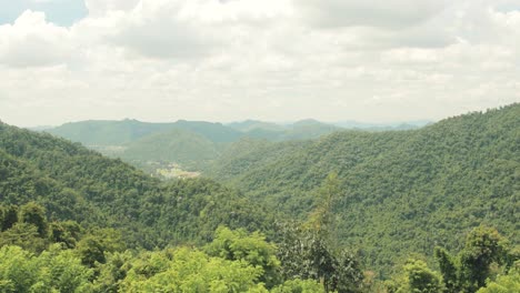 Beautiful-Scenic-Landscape-from-Khao-Yai's-National-Park-Viewpoint-in-Thailand