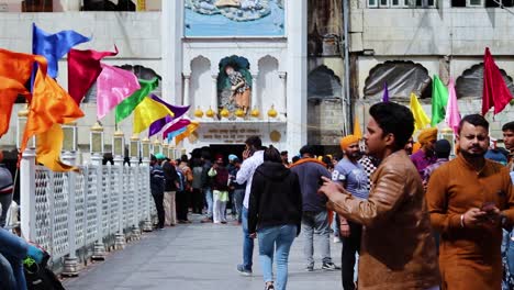 manikaran-sahib-gurudwara-of-sikhs-religion-decorated-with-frill-at-day-video-is-taken-at-manikaran-manali-himachal-pradesh-india-on-Mar-22-2023