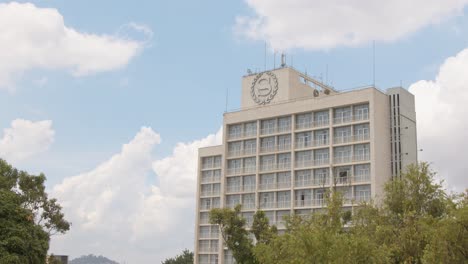 Sheraton-Kampala-Hotel-Building-During-Daytime-In-Kampala,-Uganda