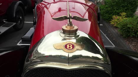 Oldtimer,-Klassische-Linien-Eines-Rennwagens-Aus-Einer-Anderen-Ära,-Handwerkskunst-Vom-Feinsten,-Gordon-Bennett-Rallye-Kildare,-Irland