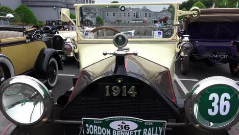 Vintage-car-from-the-early-days-of-motoring-at-The-Gordon-Bennett-Rally-Kildare-Ireland