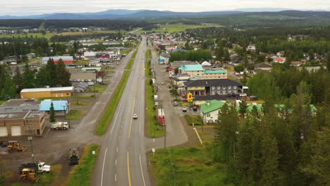 Discover-100-Mile-House:-Captivating-Aerial-Views-of-This-Picturesque-Town-in-British-Columbia