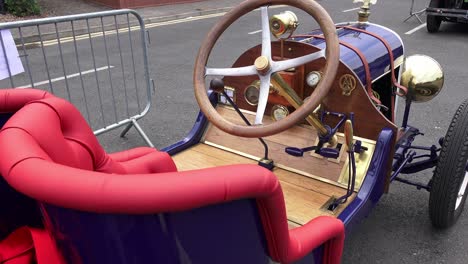 Stunning-early-vintage-racing-car-at-the-Gordon-Bennett-Motor-Rally-In-Ireland-immaculate-restoration-of-a-historic-car