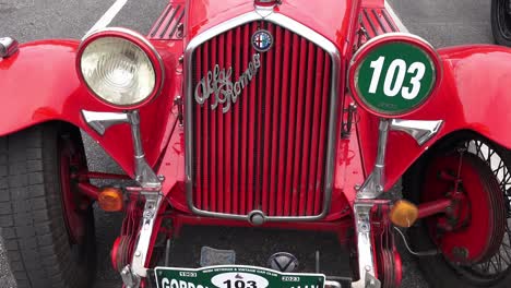 Italian-classic-car-at-The-Gordon-Bennett-Motor-Rally-Carlow-Ireland