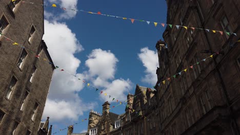 Bunting-out-for-the-Service-of-Thanksgiving-for-King-Charles-III-in-Edinburgh