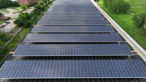 Large-solar-panel-array
