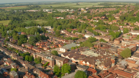 Aerial-shot-over-the-Brooks-shopping-centre-towards-Winchester-school-of-art