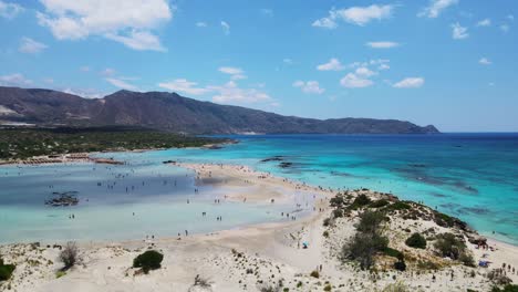 Playa-De-Elafonisi-En-La-Isla-Griega-De-Creta-Tomada-Por-Drone