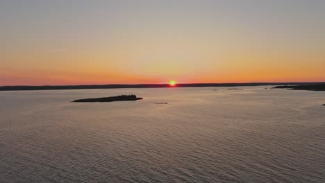 Beautiful-Landscape-Sunset-aerial-of-Lower-Mark-Island