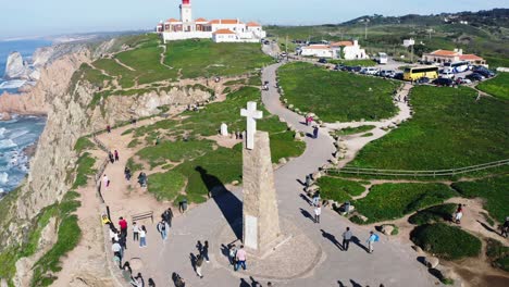 Monumento-De-Cabo-Roca,-Lisboa