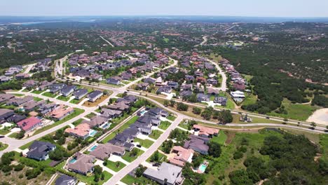 This-is-an-editorial-aerial-video-of-a-neighborhood-in-Bee-Cave-Texas
