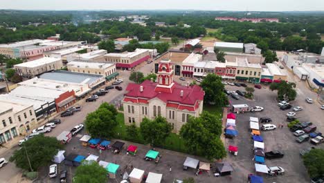 Luftaufnahmen-Des-Bezirksgerichts-Lampasas-In-Texas,-501-Fourth-St,-Lampasas,-Texas-76550