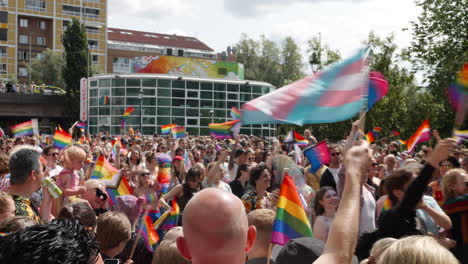 Pride-Parade-In-Oslo,-Norwegen