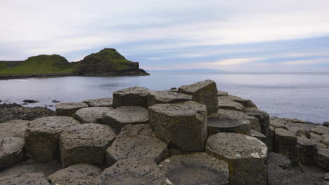 Hexagonal-shaped-basalt-rocks---the-legendary-landmark-of-Northern-Ireland
