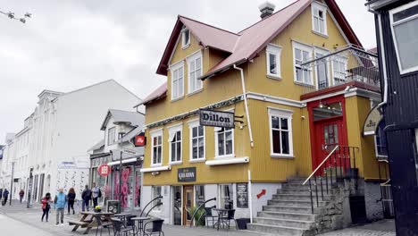 Iceland---Dive-into-the-lively-streets-and-colorful-architecture-of-Reykjavik,-the-heart-of-Iceland