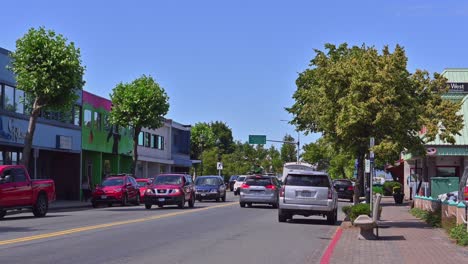 Traffic-in-Downtown-Campbell-River-in-BC
