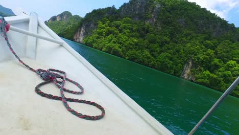 speed-Boat-in-Langkawi-island,-Malaysia