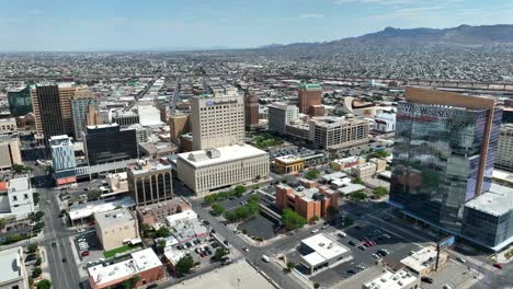 Innenstadt-Von-El-Paso,-Texas