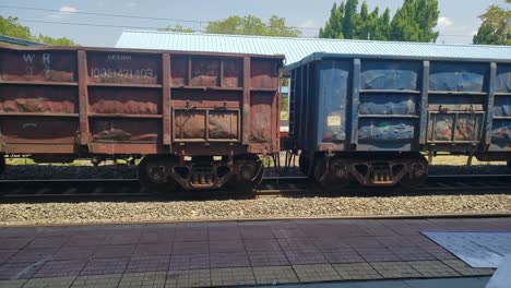 Panorama-of-Freight-Wagons-on-Railroad