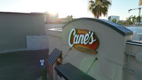 Raising-Cane's-Chicken-Fingers-store-and-logo