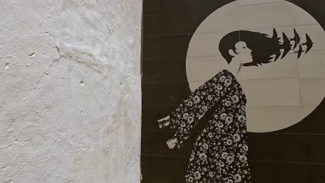 Graffiti-Colorido-Del-Arte-Callejero-De-Djerbahood-En-Túnez