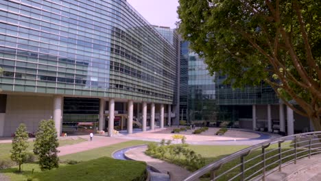 Contemporary-Exterior-Of-The-Signature-Business-Center-Building-In-Changi-Business-Park-In-Singapore