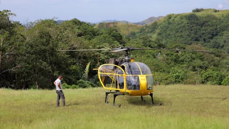 Asian-Helicopter-Pilot-Airstrip-Aviation